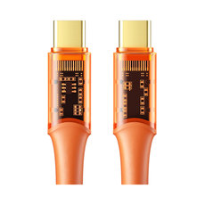 КАБЕЛ XMART TYPE-C TO TYPE-C 1.2m ORANGE КАБЕЛ XMART TYPE-C TO TYPE-C 1.2m ORANGE