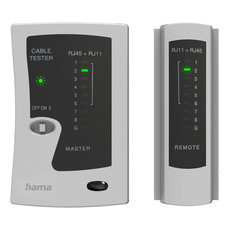 ТЕСТЕР ЗА МРЕЖОВИ КАБЕЛИ HAMA 200778 ТЕСТЕР ЗА МРЕЖОВИ КАБЕЛИ HAMA 200778