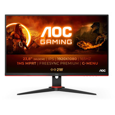 Monitor AOC 24G2SPAE/BK 0.274 мм, 178°/178°, IPS, 23.8 ", 60.5 см, 1920x1080, 165.00 Hz, 4.00 ms, HDMI, DisplayPort, ЧЕРЕН Monitor AOC 24G2SPAE/BK 0.274 мм, 178°/178°, IPS, 23.8 ", 60.5 см, 1920x1080, 165.00 Hz, 4.00 ms, HDMI, DisplayPort, ЧЕРЕН