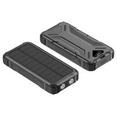 SOLAR CHARGER XMART 16000 mAh with led flashlight and wir SOLAR CHARGER XMART 16000 mAh with led flashlight and wir
