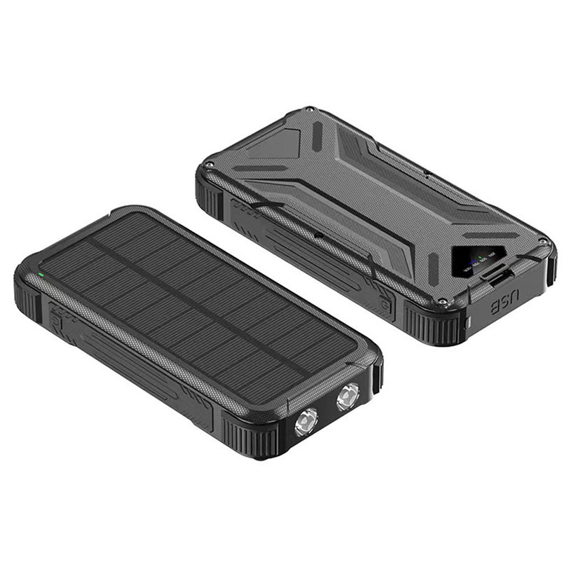 СОЛАРНО ЗАРЯДНО XMART 16000 mAh с LED фенер и WIRELESS CHAR СОЛАРНО ЗАРЯДНО XMART 16000 mAh с LED фенер и WIRELESS CHAR