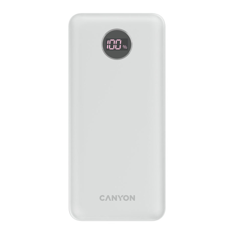 ВЪНШНА БАТЕРИЯ CANYON 20000 mAh CNE-CPB2002W ВЪНШНА БАТЕРИЯ CANYON 20000 mAh CNE-CPB2002W