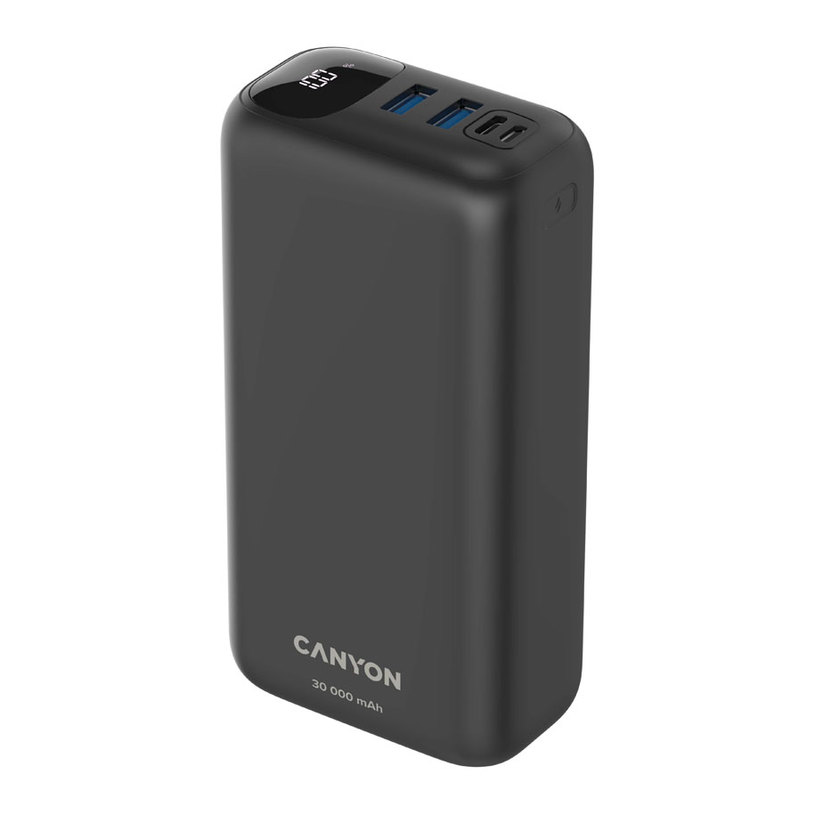 ВЪНШНА БАТЕРИЯ CANYON 30000 mAh CNE-CPB301B ВЪНШНА БАТЕРИЯ CANYON 30000 mAh CNE-CPB301B