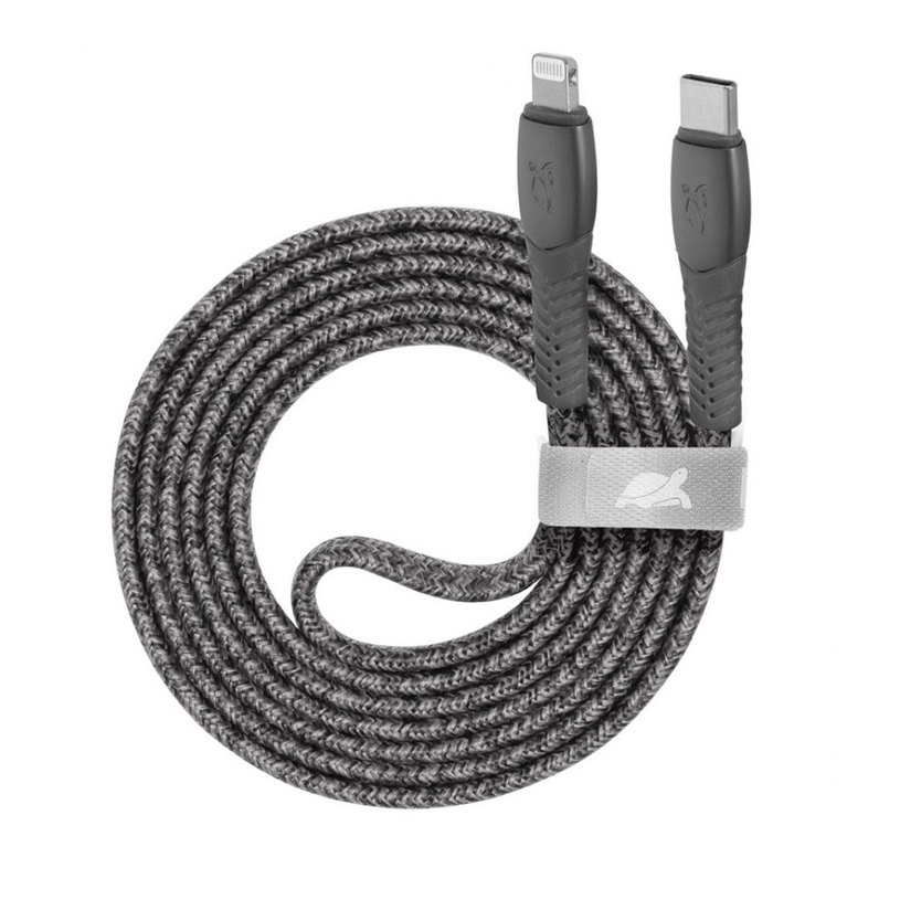 КАБЕЛ USB-C LIGHTINING 1.2 m PS6107 GR12 КАБЕЛ USB-C LIGHTINING 1.2 m PS6107 GR12