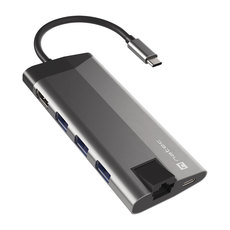 USB HUB NATEC FOWLER PLUS 8IN1 NMP-1690