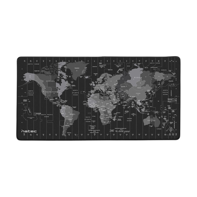 Mouse pad 800x400x3 mm NATEC TIME ZONE MAXI NPO-1119 Mouse pad 800x400x3 mm NATEC TIME ZONE MAXI NPO-1119