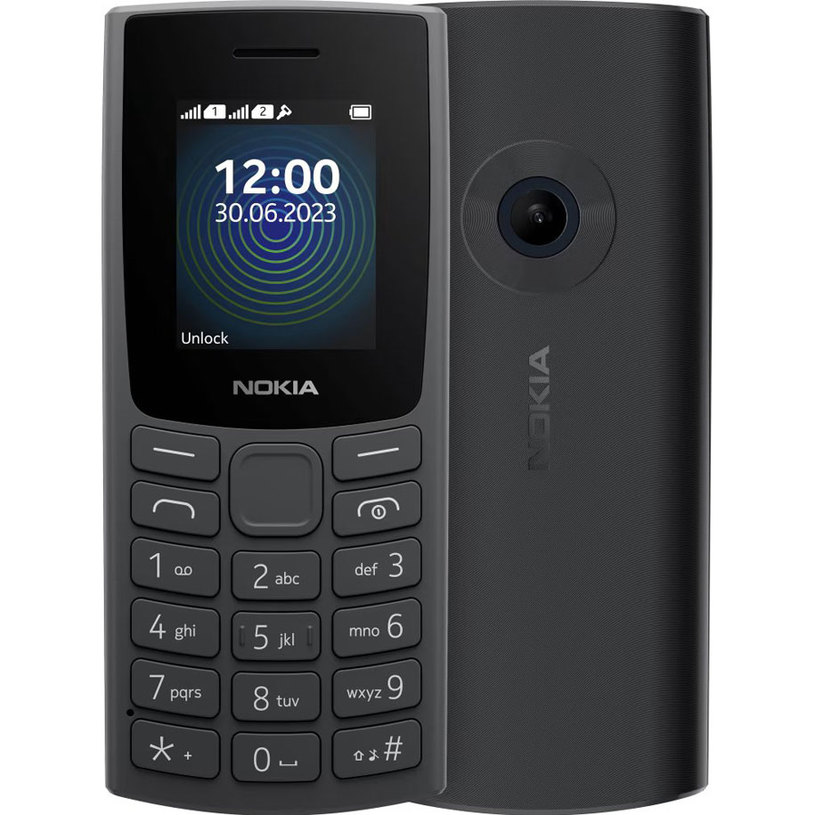 GSM NOKIA 110 2023 DS CHARCOAL