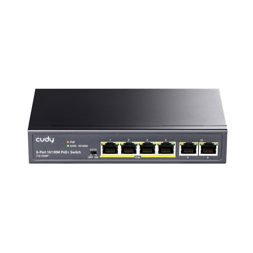 СУИЧ CUDY FS1006P 6 PORTS 60W СУИЧ CUDY FS1006P 6 PORTS 60W