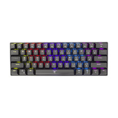 Компактна Механична Клавиатура с OUTEMU Red Switches WHITE SHARK GK-2022 SHINOBI BLACK US 20 LED modes Компактна Механична Клавиатура с OUTEMU Red Switches WHITE SHARK GK-2022 SHINOBI BLACK US 20 LED modes