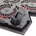 WHITE SHARK Podloga Za Prenosnik 5x Ventilator Gaming GCP-29 ICE WIZARD 4x14cm 1x7cm Ventilator