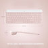 КЛ.+М. LOGITECH MK470 Rose 920-011322 КЛ.+М. LOGITECH MK470 Rose 920-011322