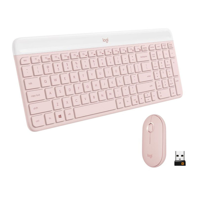 Безжичен Комплект LOGITECH MK470 Rose 920-011322 US International Безжичен Комплект LOGITECH MK470 Rose 920-011322 US International