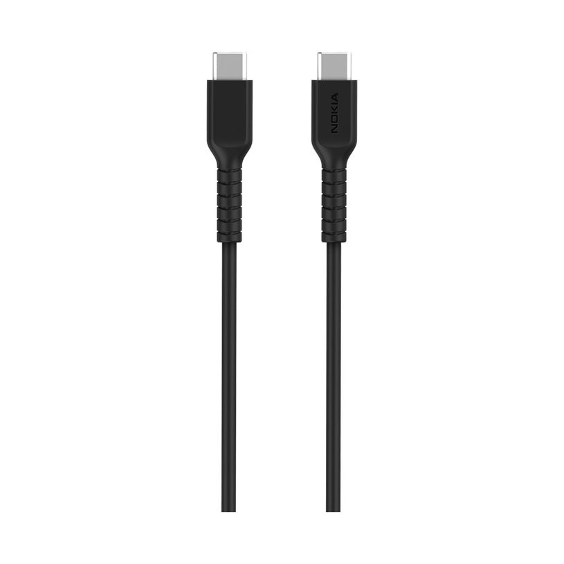 КАБЕЛ NOKIA TYPE-C TO TYPE-C 1.2 m BLACK КАБЕЛ NOKIA TYPE-C TO TYPE-C 1.2 m BLACK