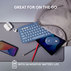 КЛ. LOGITECH K380(MAC)Blueb. 920-011180* КЛ. LOGITECH K380(MAC)Blueb. 920-011180*