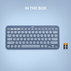 КЛ. LOGITECH K380(MAC)Blueb. 920-011180* КЛ. LOGITECH K380(MAC)Blueb. 920-011180*