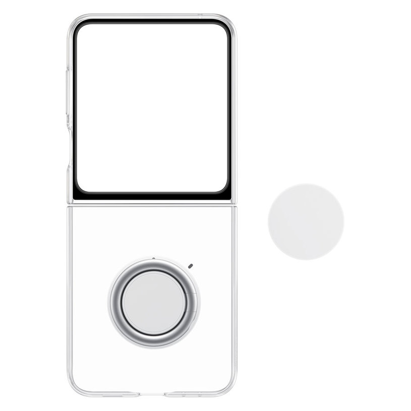 КАЛЪФ SAMSUNG FLIP5 CLEAR EF-XF731CTEG^ КАЛЪФ SAMSUNG FLIP5 CLEAR EF-XF731CTEG^