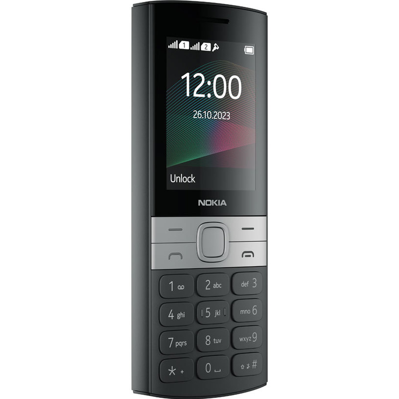 Mobile phone GSM NOKIA 150 BLACK 2.40 ", REAR CAMERA 0.30 MPx Mobile phone GSM NOKIA 150 BLACK 2.40 ", REAR CAMERA 0.30 MPx
