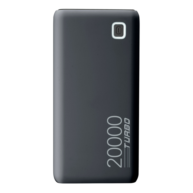 EXTERNAL BATTERY CELLULAR LINE ESSENCE TURBO 20000 mAh GREY EXTERNAL BATTERY CELLULAR LINE ESSENCE TURBO 20000 mAh GREY