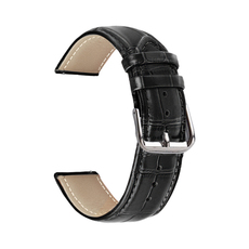 LEATHER STRAP TRENDER TR-CFX20BK 20 mm BLACK LEATHER STRAP TRENDER TR-CFX20BK 20 mm BLACK
