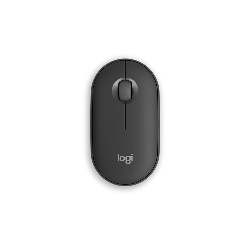 Безжична Mouse LOGITECH Pebble Mouse 2 M350s Graphite 910-007015 Безжична Mouse LOGITECH Pebble Mouse 2 M350s Graphite 910-007015