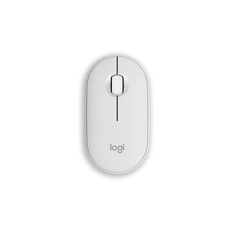 Wireless Mouse LOGITECH Pebble Mouse 2 M350s White 910-007013 Wireless Mouse LOGITECH Pebble Mouse 2 M350s White 910-007013