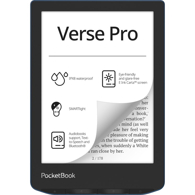 Ebook reader POCKETBOOK Verse Pro PB634 AZUR Ebook reader POCKETBOOK Verse Pro PB634 AZUR