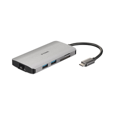 USB HUB D-LINK DUB-B810 HDMI/LAN/READER