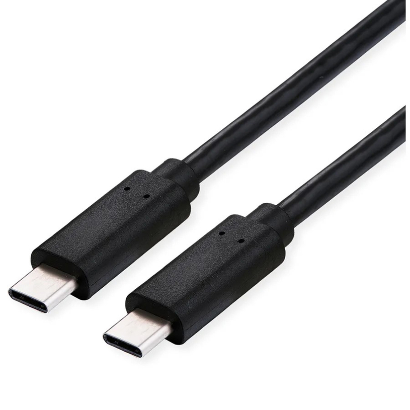 Кабел ROLINE USB4 Gen3 C-C M/M 100W 1 m Скорост до 40 Gbit/s Кабел ROLINE USB4 Gen3 C-C M/M 100W 1 m Скорост до 40 Gbit/s