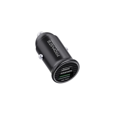 ЗАРЯДНО 12V PROMATE USB-A+USB-C 60W BK ЗАРЯДНО 12V PROMATE USB-A+USB-C 60W BK