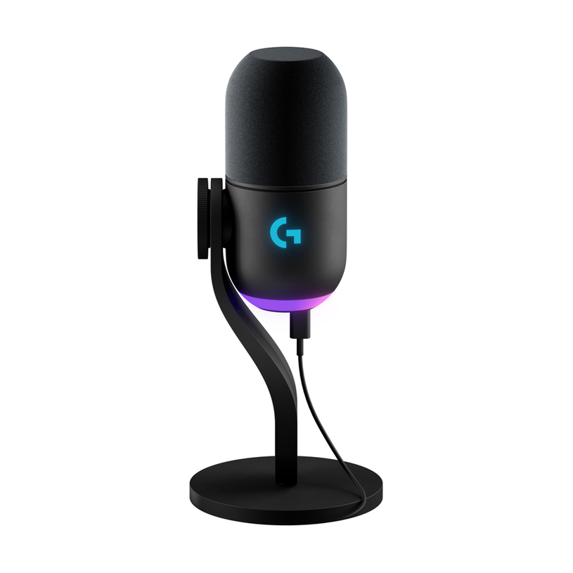 Desktop USB Microphone with RGB backlight LOGITECH YETI GX RGB BK 988-000569 LIGHTSYNC Desktop USB Microphone with RGB backlight LOGITECH YETI GX RGB BK 988-000569 LIGHTSYNC