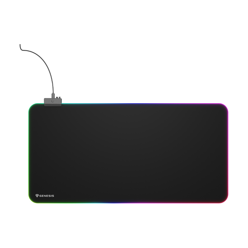 Gaming Mouse pad 800x400x4 mm GENESIS with anti-slip base BORON 500 XXL RGB NPG-2110 and 12 rgb backlight modes Gaming Mouse pad 800x400x4 mm GENESIS with anti-slip base BORON 500 XXL RGB NPG-2110 and 12 rgb backlight modes