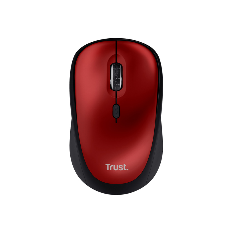 Mouse TRUST YVI+ SILENT RED 24550 Mouse TRUST YVI+ SILENT RED 24550