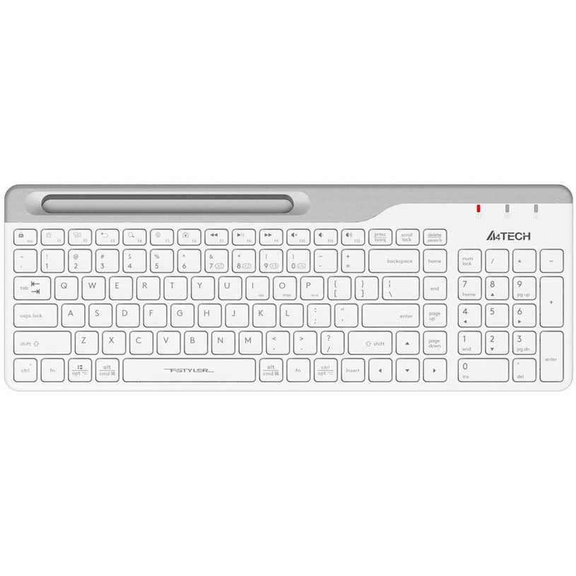 Keyboard A4 FSTYLER FBK25 WHITE с поставка за GSM/TABLET Keyboard A4 FSTYLER FBK25 WHITE с поставка за GSM/TABLET