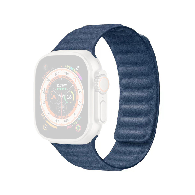 MAGNETIC STRAP XMART WOOLEN APPLE WATCH BLUE 42-49 MAGNETIC STRAP XMART WOOLEN APPLE WATCH BLUE 42-49