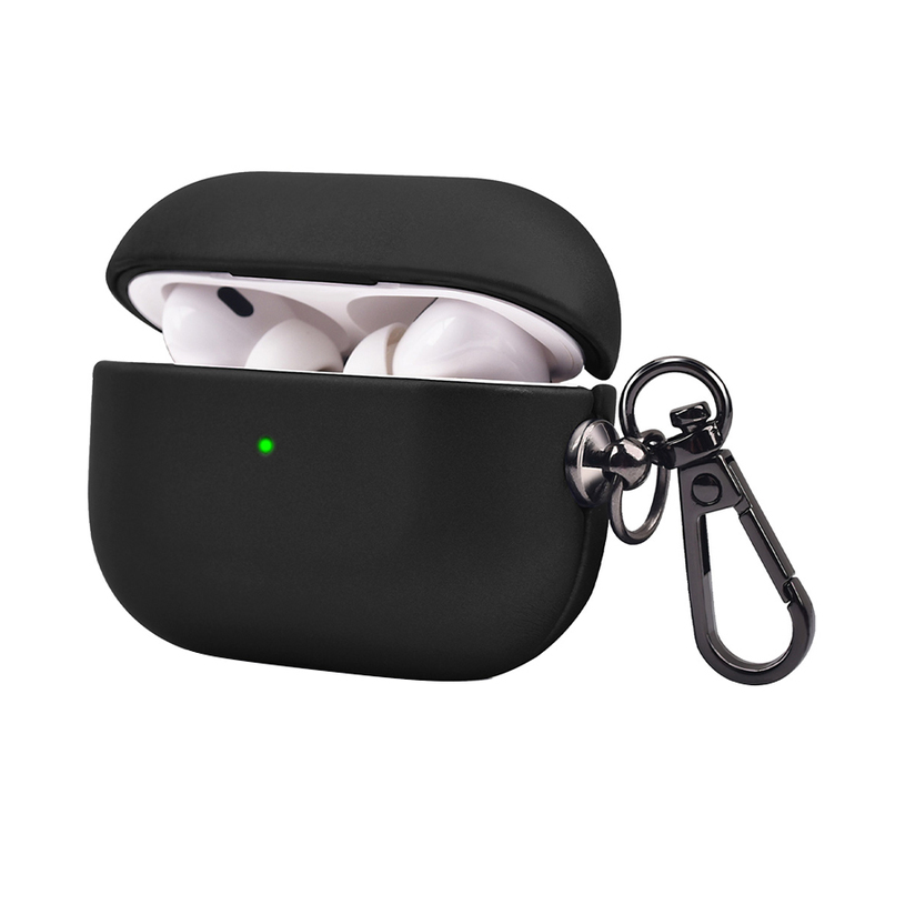 КАЛЪФ XMART AIRPODS PRO 2 LEATHER BLACK КАЛЪФ XMART AIRPODS PRO 2 LEATHER BLACK