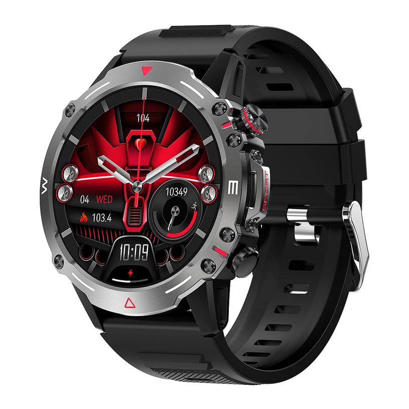 Smart watch LEMFO HK87 BLACK 49 MM, HEART RATE MONITOR, SPO2 Smart watch LEMFO HK87 BLACK 49 MM, HEART RATE MONITOR, SPO2