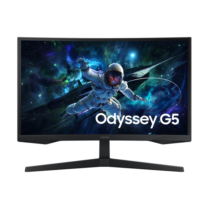 Gaming Монитор SAMSUNG Odyssey G5 LS27CG552EUXEN 0.234 мм, 178°/178°, VA, 27.0 ", 68.6 см, 2560x1440, 165.00 Hz, HDMI, DisplayPort, BLACK Gaming Монитор SAMSUNG Odyssey G5 LS27CG552EUXEN 0.234 мм, 178°/178°, VA, 27.0 ", 68.6 см, 2560x1440, 165.00 Hz, HDMI, DisplayPort, BLACK