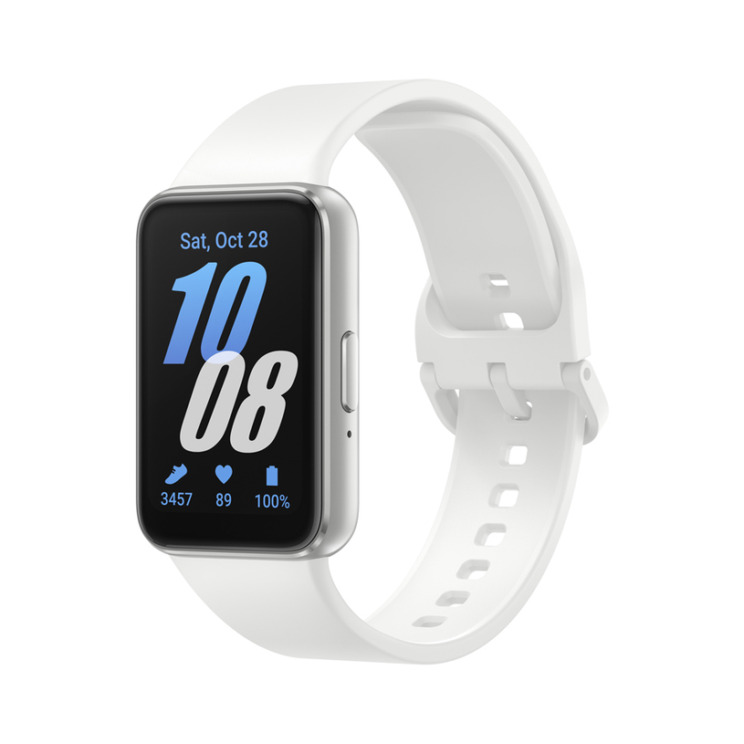 Фитнес гривнa SAMSUNG GALAXY FIT 3 R390 SILVER 1.60 ", ПУЛСОМЕР Фитнес гривнa SAMSUNG GALAXY FIT 3 R390 SILVER 1.60 ", ПУЛСОМЕР