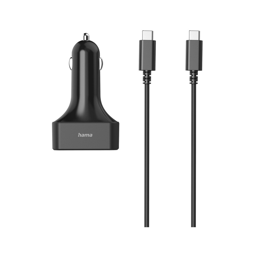 Charging adaptor for laptop by car HAMA USB-C 5-20V 65W 200018 Charging adaptor for laptop by car HAMA USB-C 5-20V 65W 200018