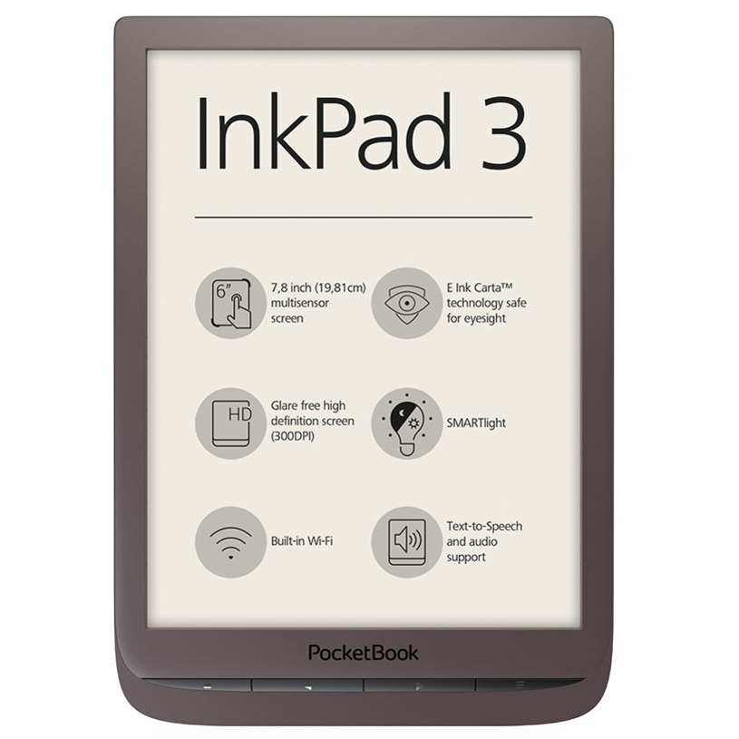 Ebook reader POCKETBOOK InkPad 3 PB740 Brown Ebook reader POCKETBOOK InkPad 3 PB740 Brown