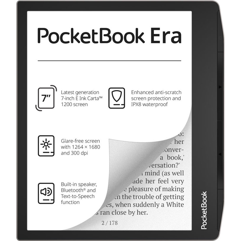 Електронен четец POCKETBOOK Era PB700 Stardust Silver 16GB Електронен четец POCKETBOOK Era PB700 Stardust Silver 16GB