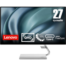 Monitor LENOVO Q27H-10 66A7GAC2EU 0.233 мм, 178°/178°, IPS, 27.0 ", 68.6 см, 2560x1440, 75.00 Hz, 4.00 ms, HDMI, DisplayPort, USB-C, СИВ Monitor LENOVO Q27H-10 66A7GAC2EU 0.233 мм, 178°/178°, IPS, 27.0 ", 68.6 см, 2560x1440, 75.00 Hz, 4.00 ms, HDMI, DisplayPort, USB-C, СИВ