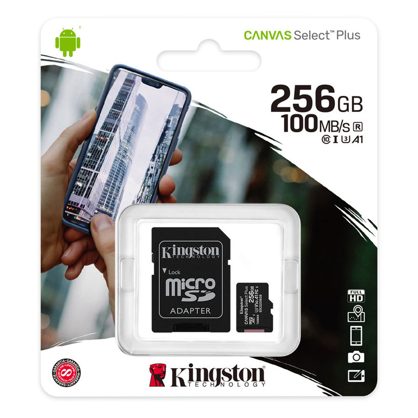 Memory card KINGSTON SDCS2/256 CLASS 10 Memory card KINGSTON SDCS2/256 CLASS 10