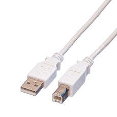 Кабел ROLINE USB 2.0 A-B M/M 3.0 m Кабел ROLINE USB 2.0 A-B M/M 3.0 m