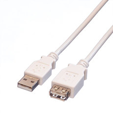 Кабел - удължител ROLINE USB 2.0 A-А M/F 3.0 m Кабел - удължител ROLINE USB 2.0 A-А M/F 3.0 m