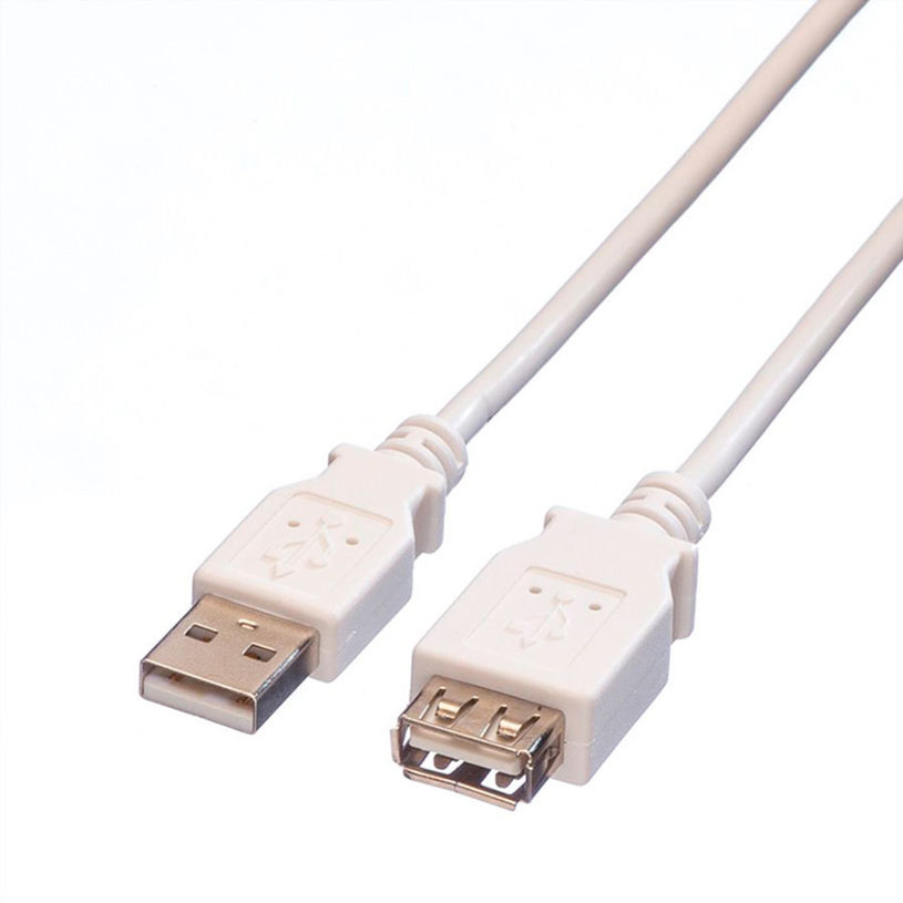 Кабел - удължител ROLINE USB 2.0 A-А M/F 3.0 m Кабел - удължител ROLINE USB 2.0 A-А M/F 3.0 m
