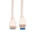 К-Л ROLINE USB 3.0 A-microB M/M 1.8m К-Л ROLINE USB 3.0 A-microB M/M 1.8m