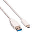 К-Л ROLINE USB 3.1 A-Type C M/M 1m К-Л ROLINE USB 3.1 A-Type C M/M 1m