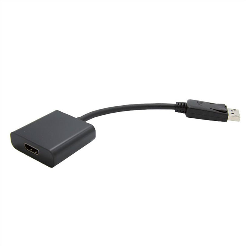 Адаптер Cable от източник с DisplayPort ROLINE към приемник с HDMI DisplayPort M -> HDMI-F 0.2 m работи само в тази посока Адаптер Cable от източник с DisplayPort ROLINE към приемник с HDMI DisplayPort M -> HDMI-F 0.2 m работи само в тази посока