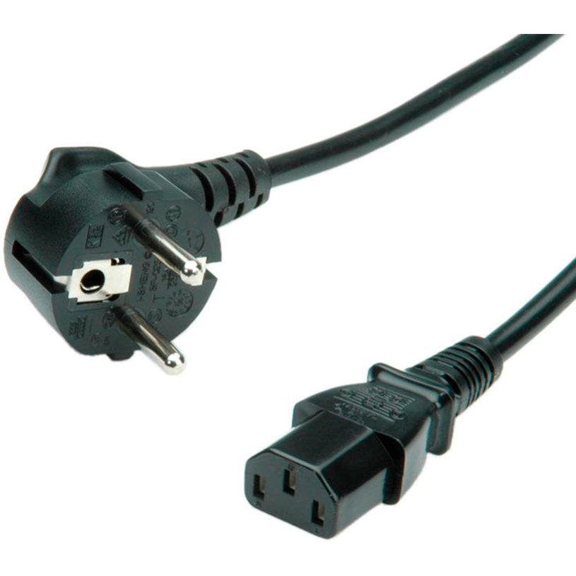 Cable ROLINE Value Power C-13 Schuko 1.8 m Cable ROLINE Value Power C-13 Schuko 1.8 m